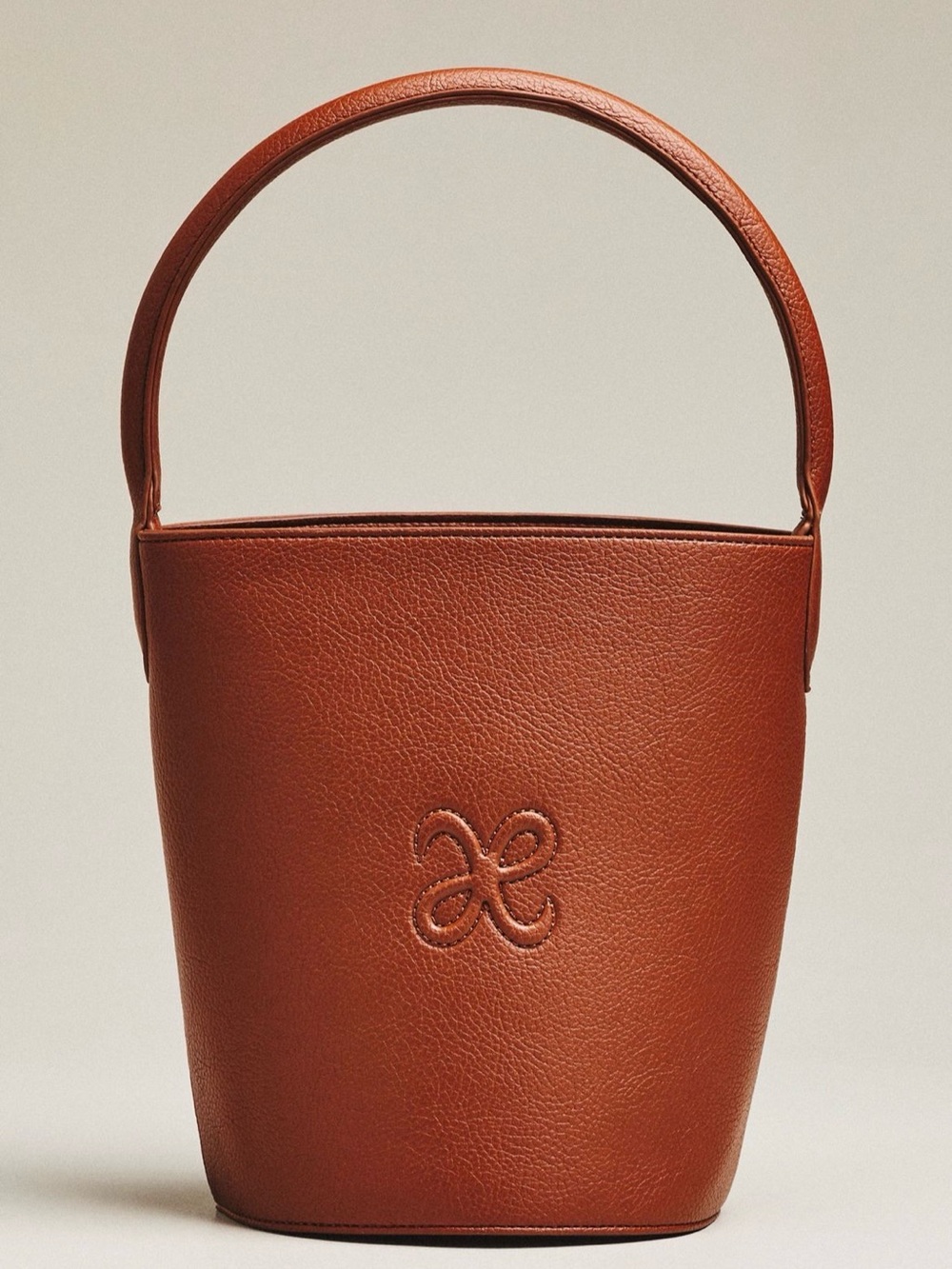 Maeve Faux Leather Bucket Bag - Picture 3 of 11